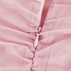 Marjolaine pileli midi elbise