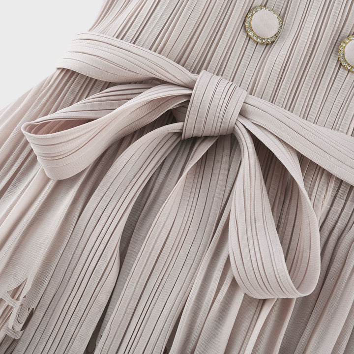 Marjolaine katman midi elbise