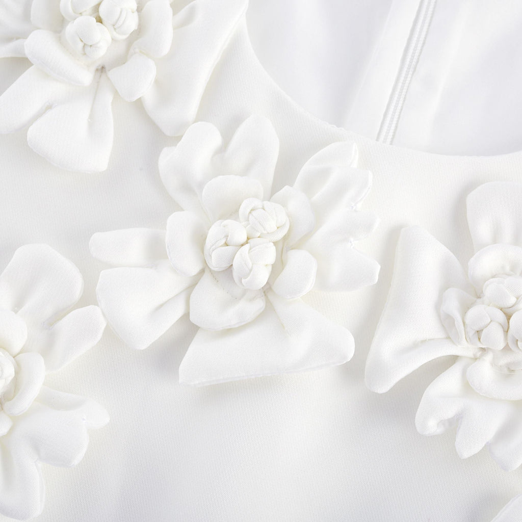 Marcella çiçek mini elbise