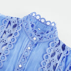 Mireille kuşak mini elbise