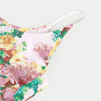 Louise çiçek mini elbise