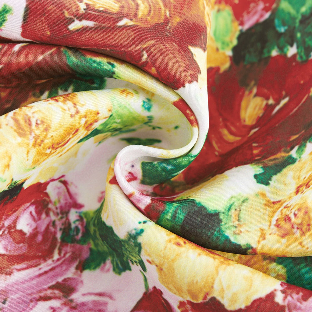 Louise çiçek mini elbise