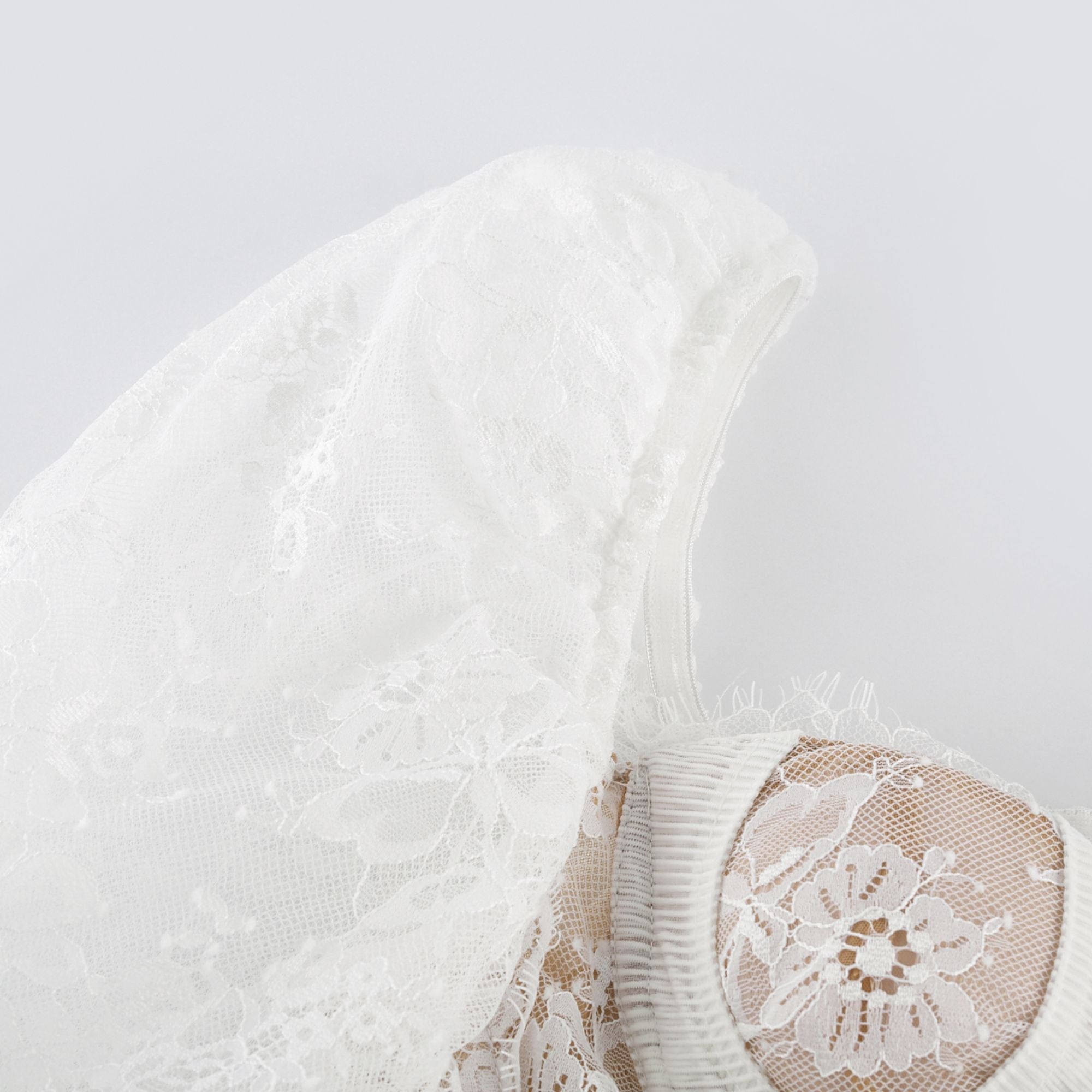 Nadine dantel mini elbise