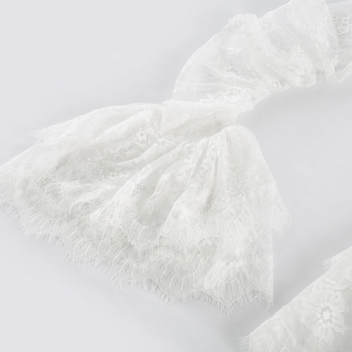 Nadine dantel mini elbise