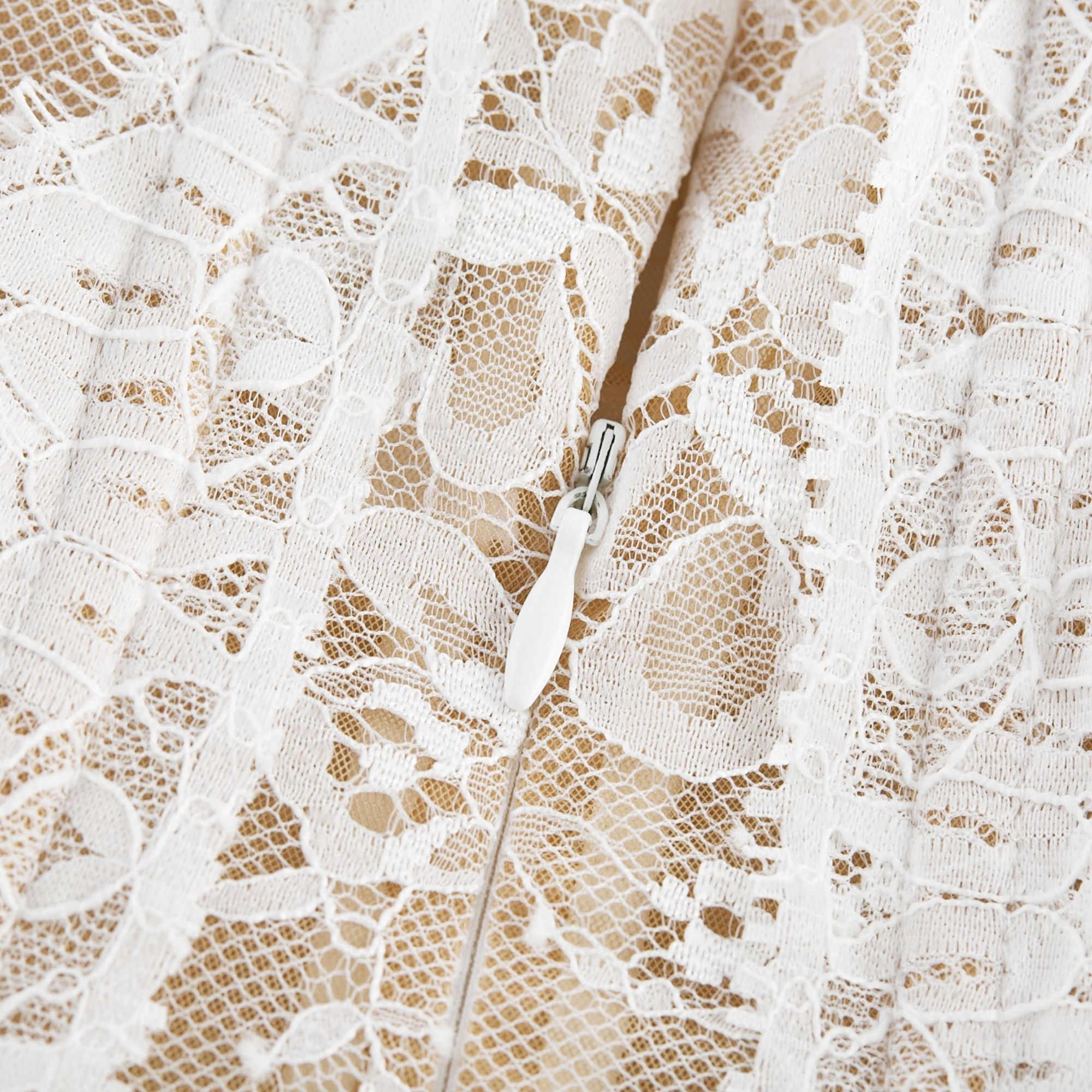 Nadine dantel mini elbise