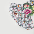 Kalena şal mini elbise