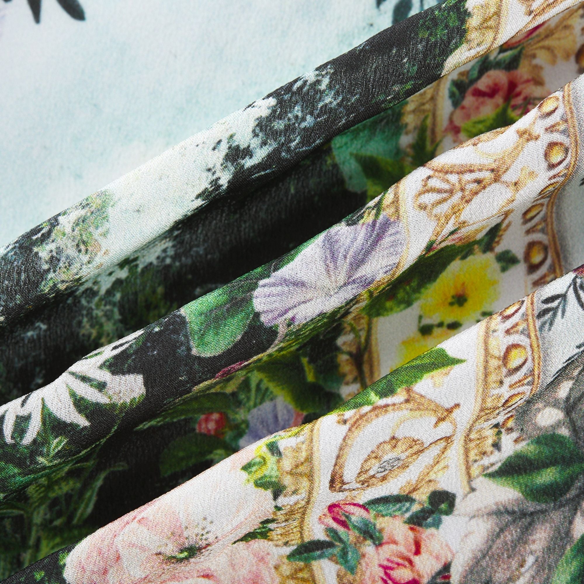 Kalena şal mini elbise