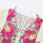 Nalini işleme mini elbise