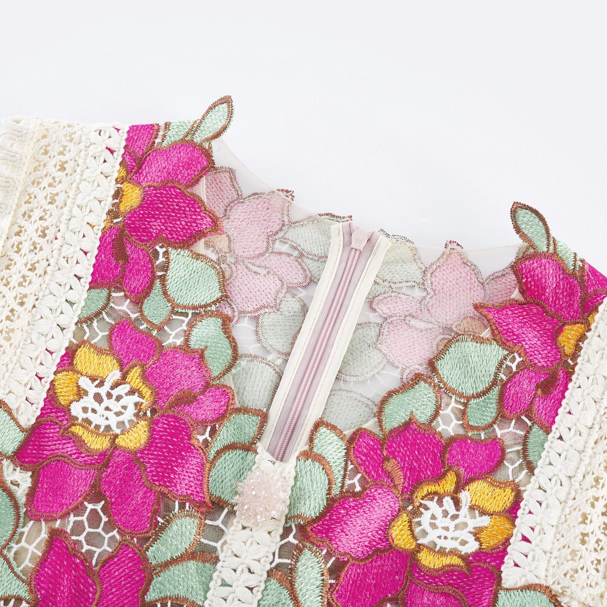 Nalini işleme mini elbise