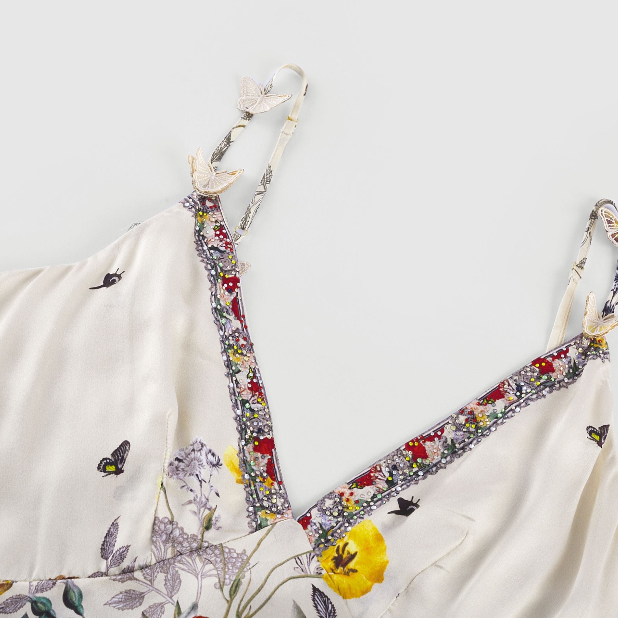 Giada çiçek mini elbise