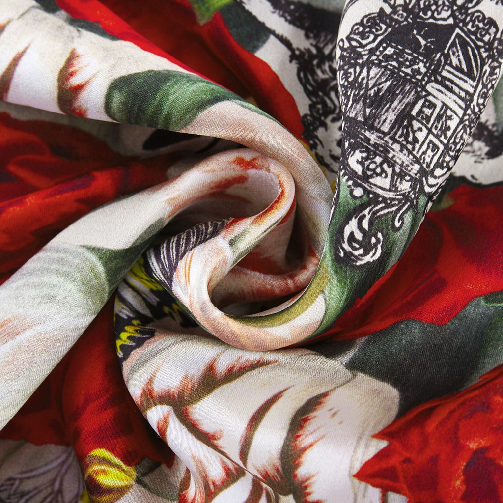 Giada çiçek mini elbise