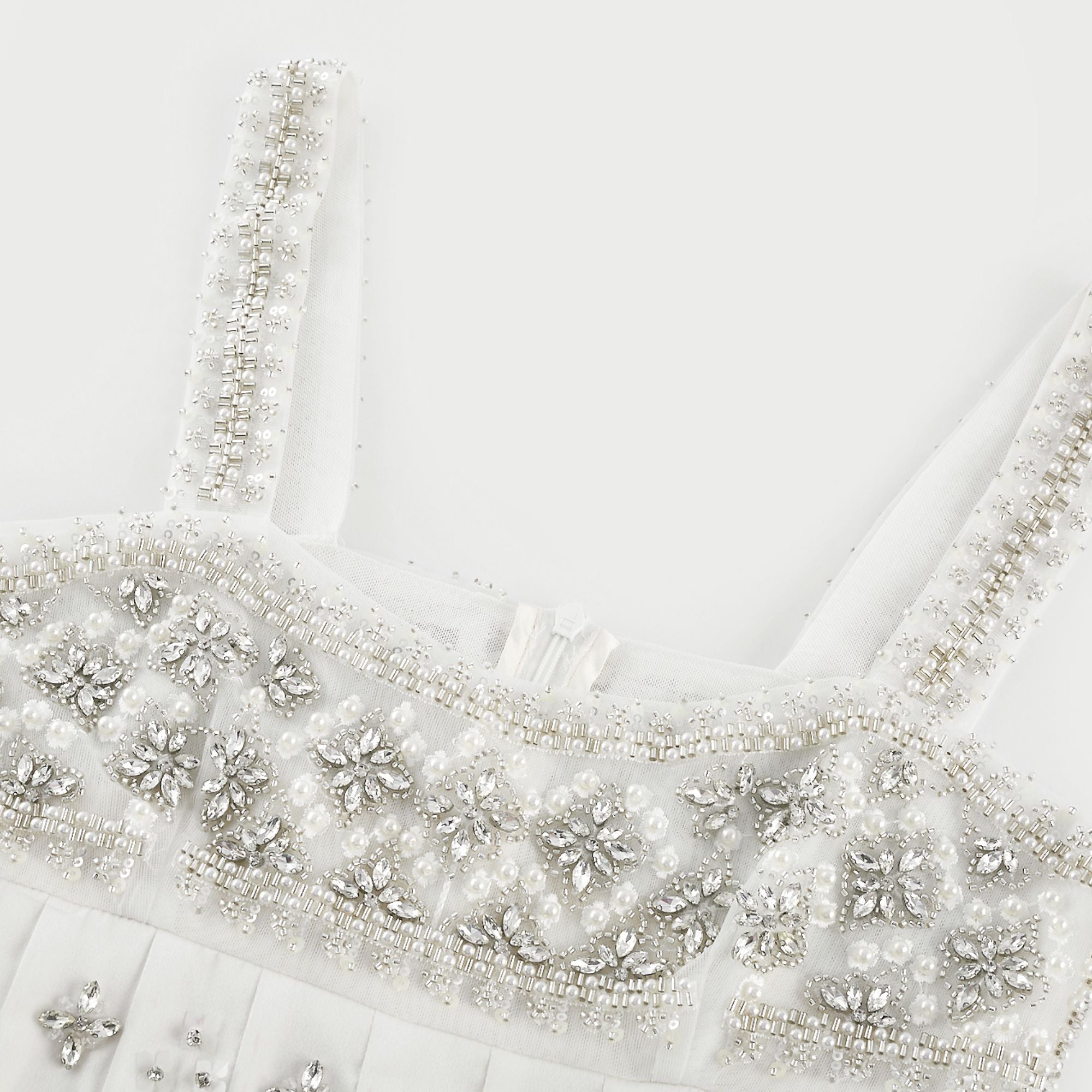 Joséphine kristal mini elbise