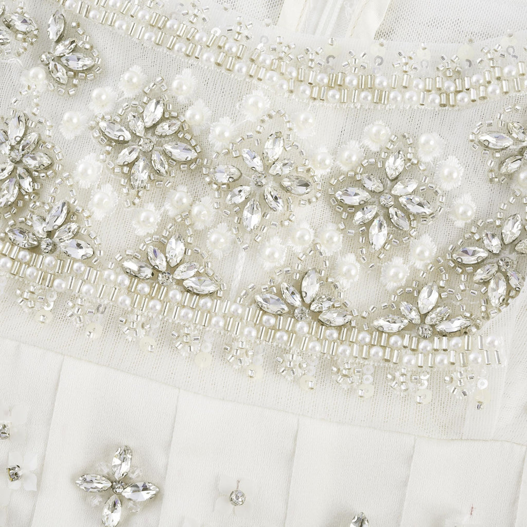 Joséphine kristal mini elbise