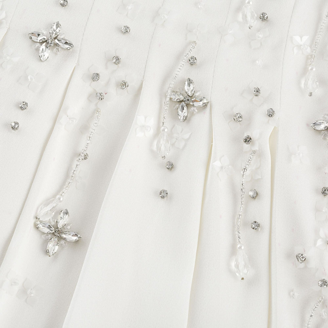 Joséphine kristal mini elbise