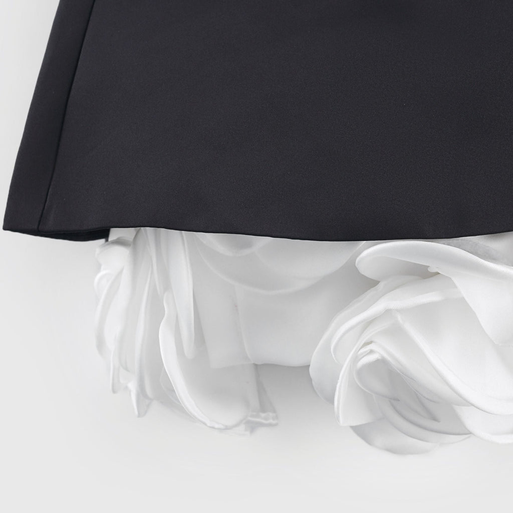 Lucie straplez mini elbise