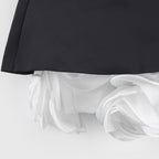 Lucie straplez mini elbise