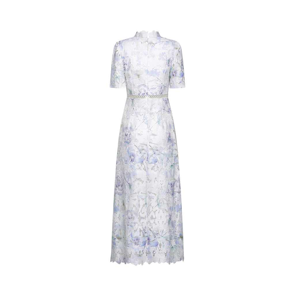 Blanche midi elbise
