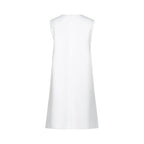 Marcella suni çiçekli mini elbise