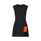 Roxane süslemeli mini elbise