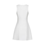 Moren çiçekli mini elbise