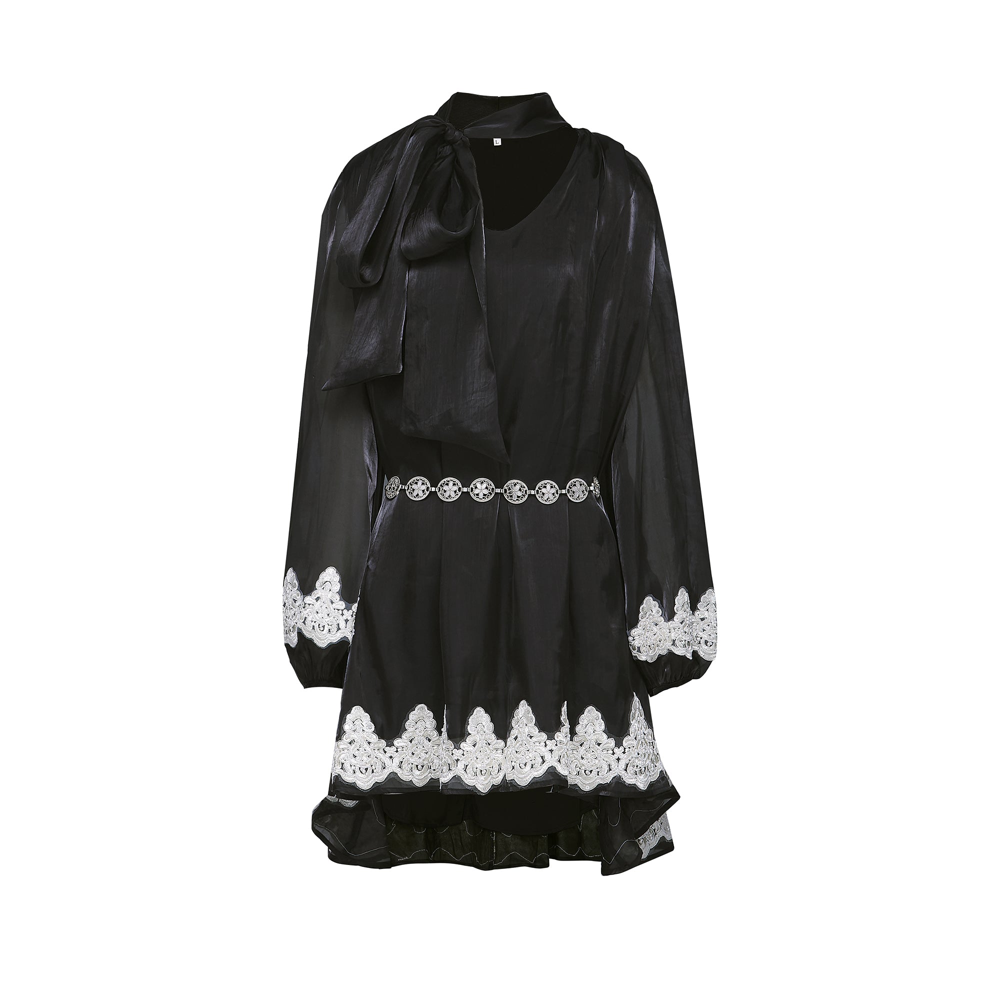 Delphine inci mini elbise