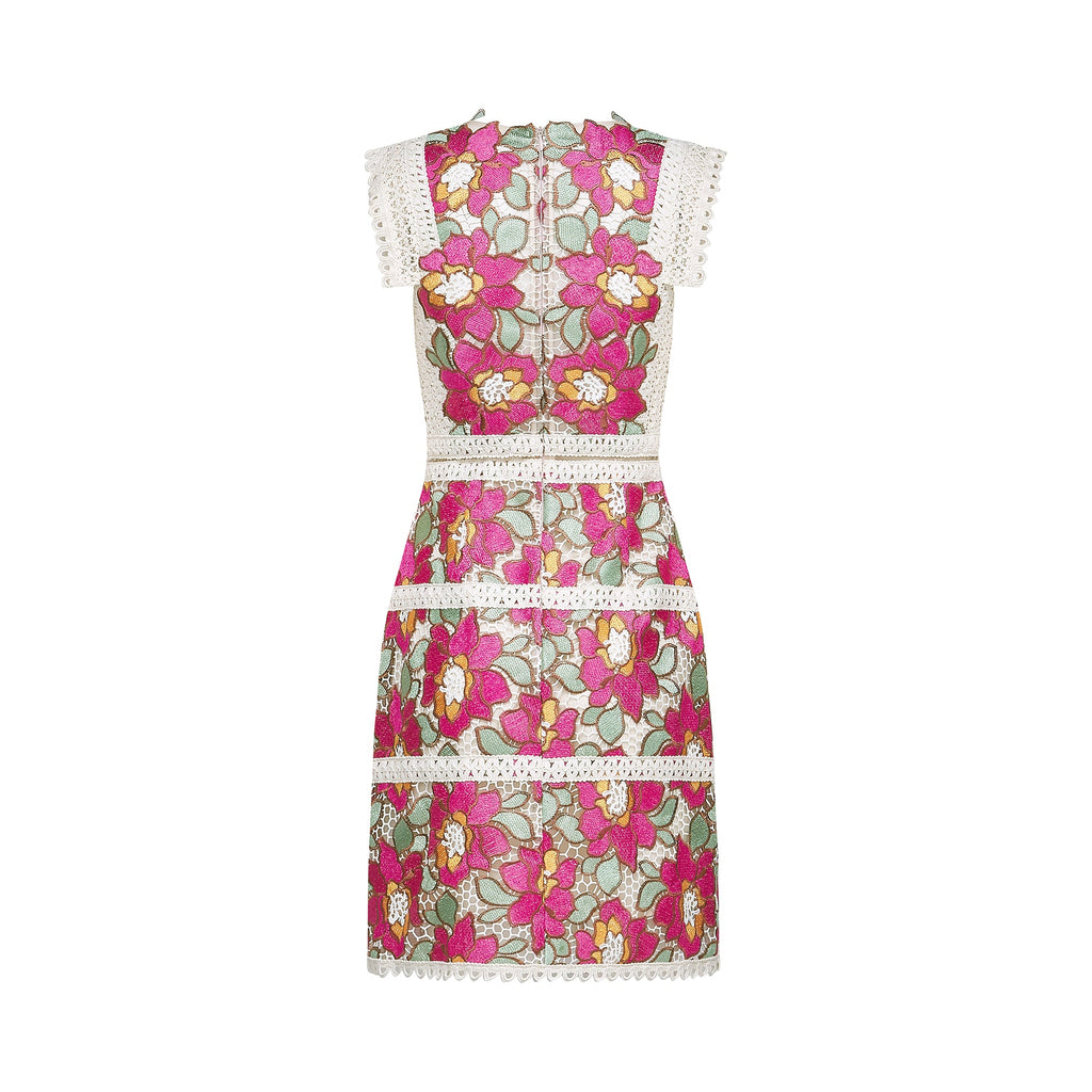 Nalini işleme mini elbise