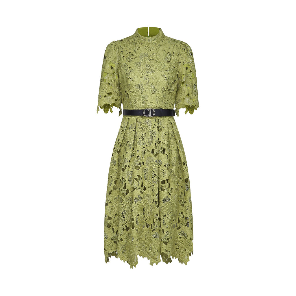 Valérie kuşaklı mini elbise