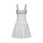 Joséphine kristal mini elbise