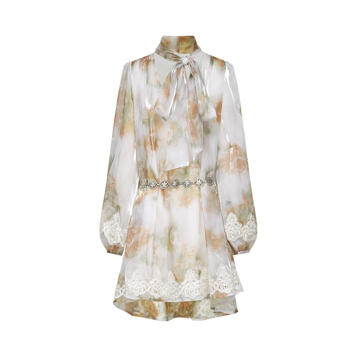 Delphine inci mini elbise