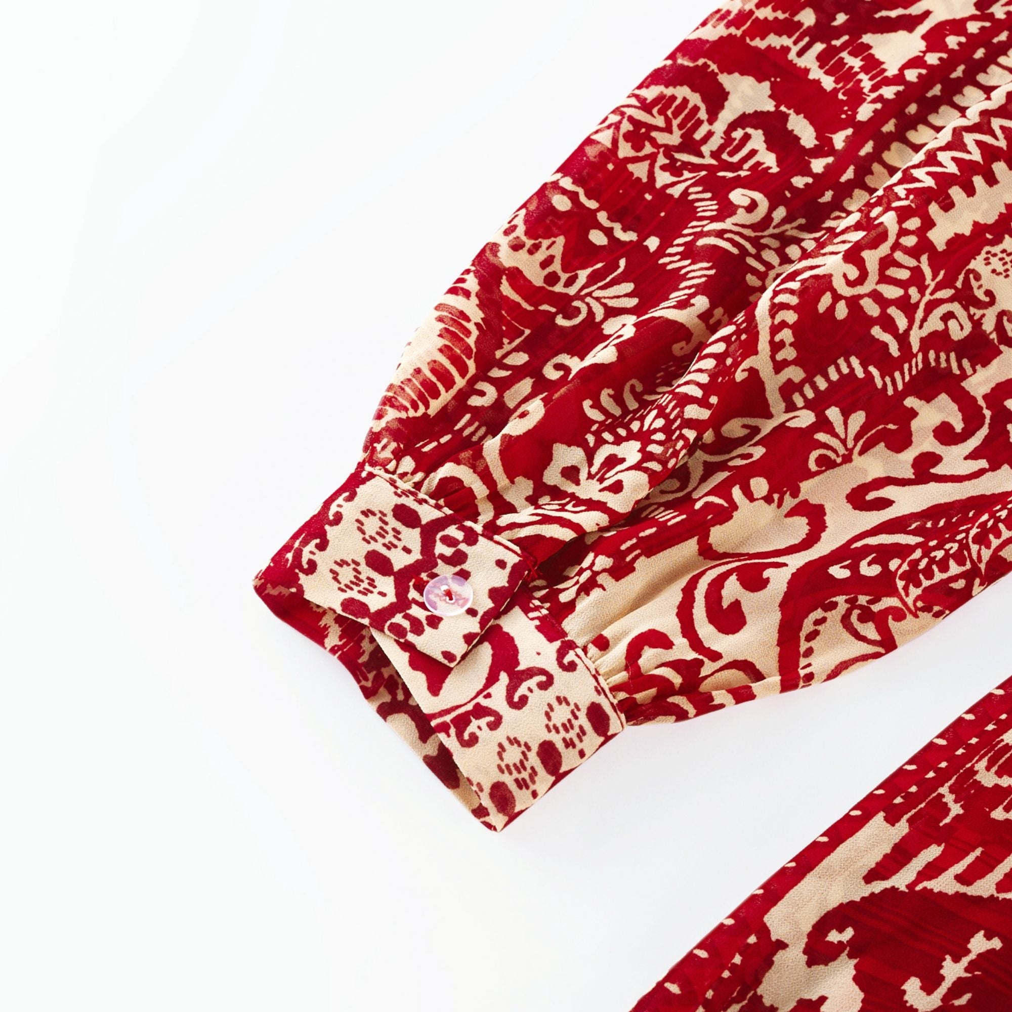 Camillera desenli midi elbise