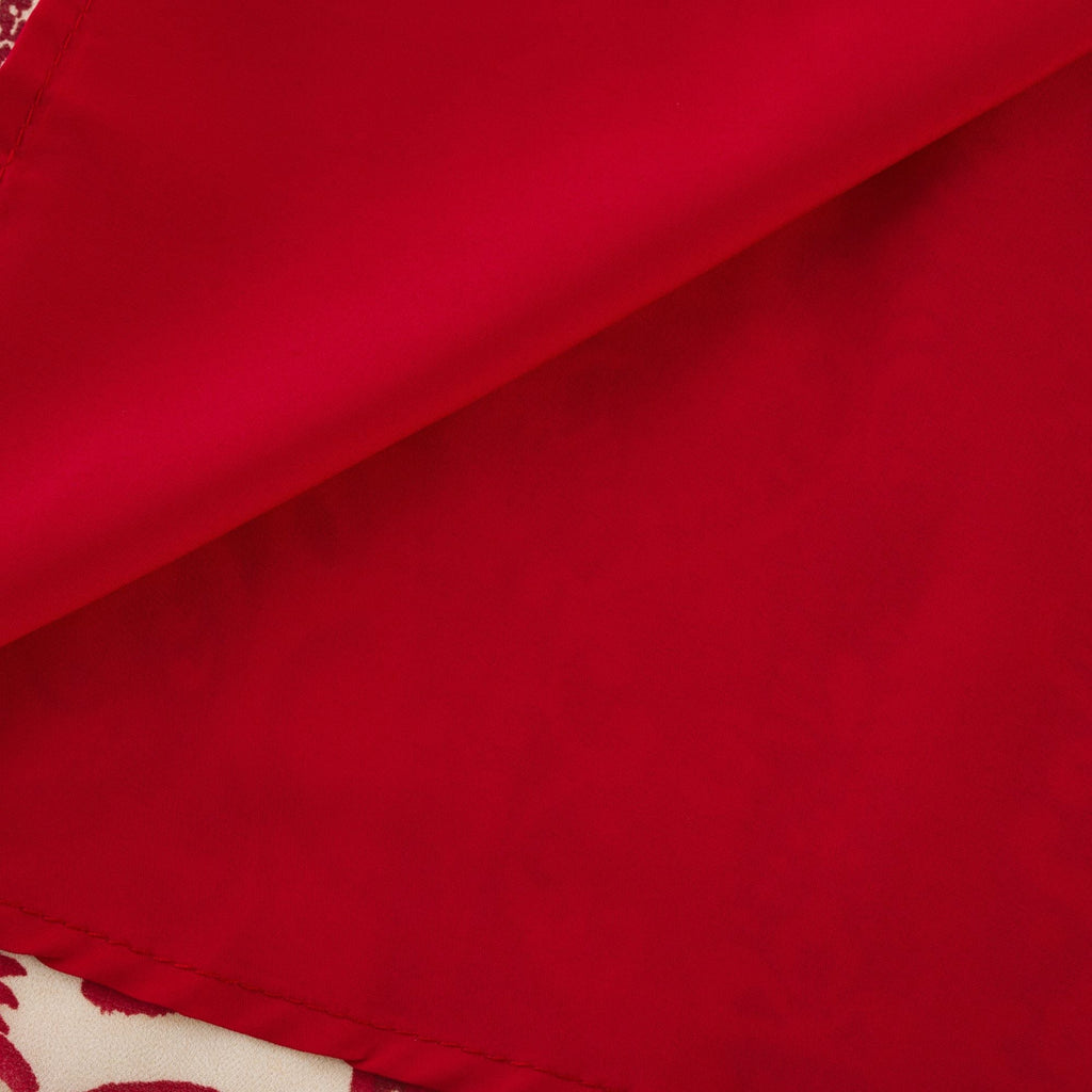 Camillera desenli midi elbise