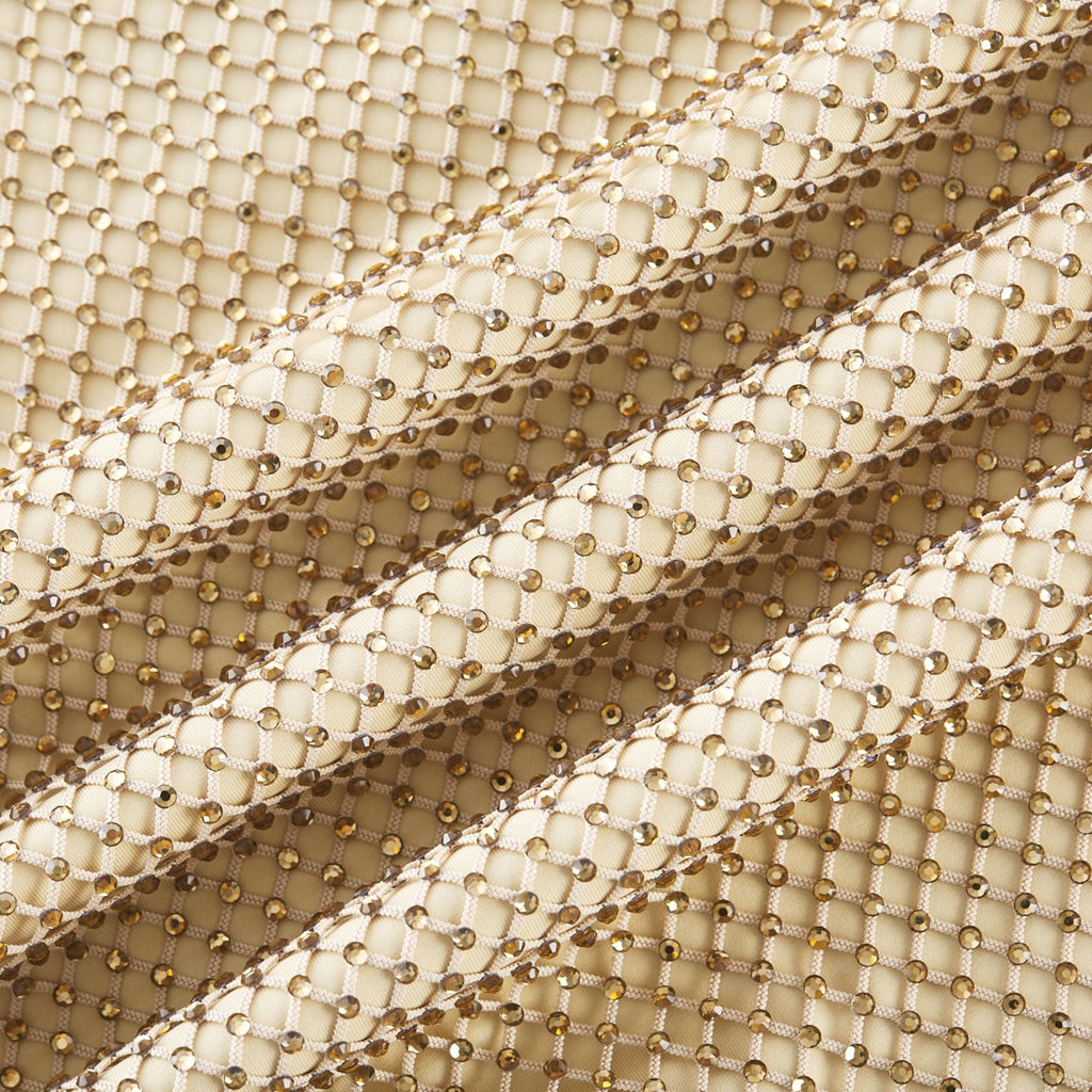 Delphine kristal midi elbise