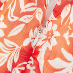 Sandrine desenli midi elbise