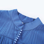 Stéphanie dantel midi elbise