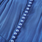 Stéphanie dantel midi elbise