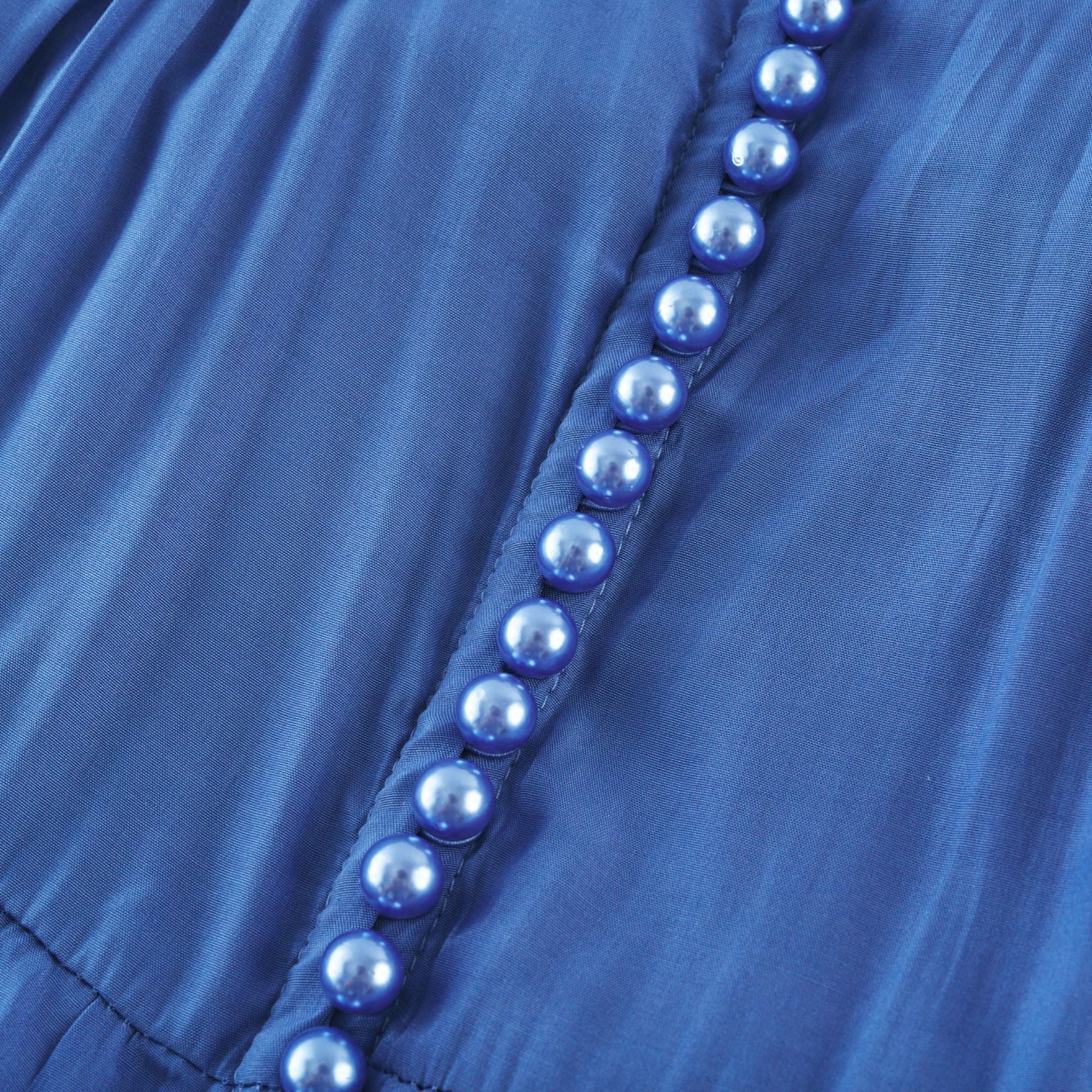 Stéphanie dantel midi elbise