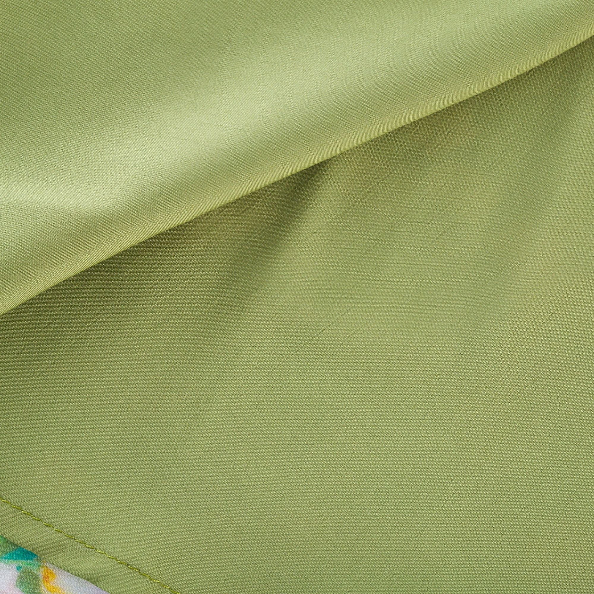 Perrine çiçek midi elbise