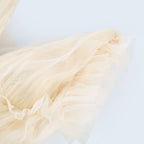 Sophina fırfırlı maksi elbise