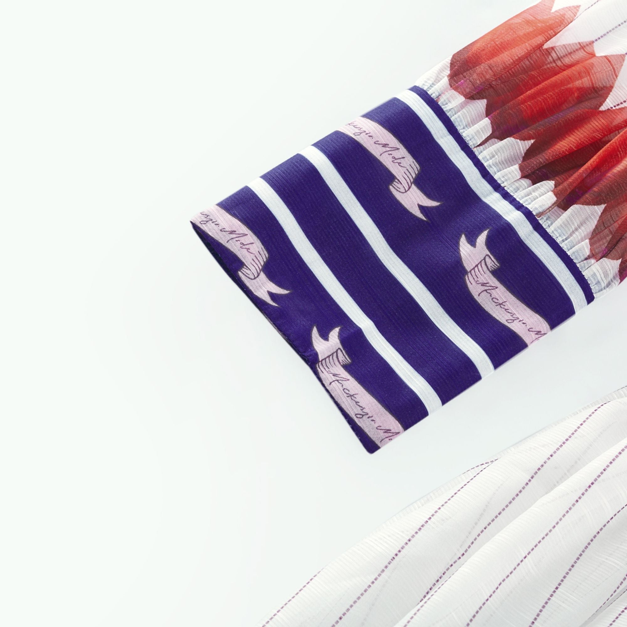 Raphaëlle baskılı midi elbise