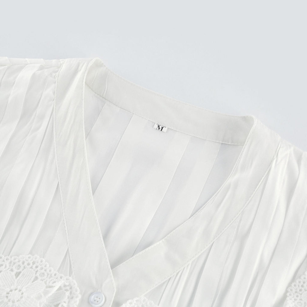 Thérèse dantel midi elbise