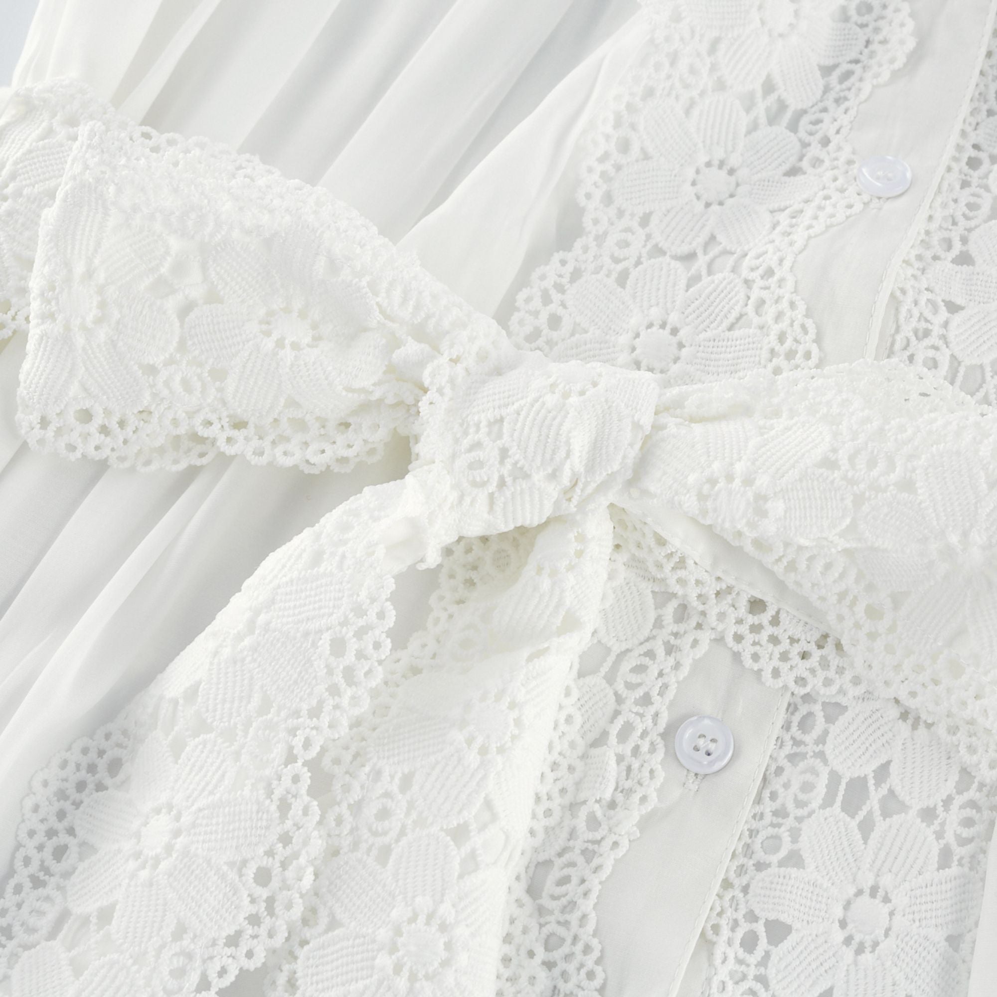 Thérèse dantel midi elbise