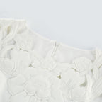 Coline çiçek midi elbise