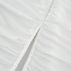 Liane pile midi elbise