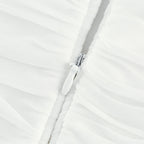 Liane pile midi elbise