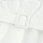 Ela kuşak mini elbise