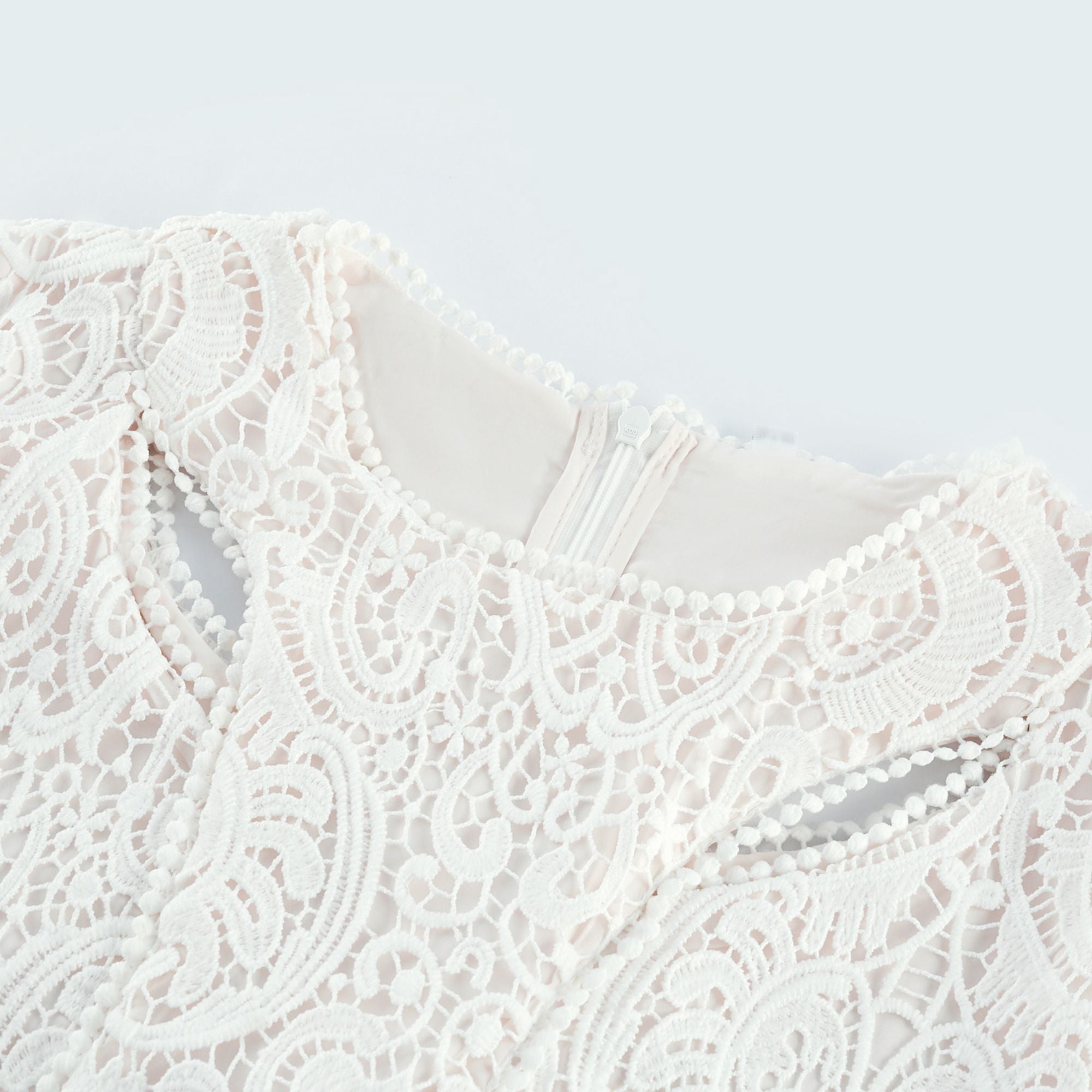 Sophie dekolteli midi elbise