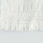 Gaëlle pile midi elbise