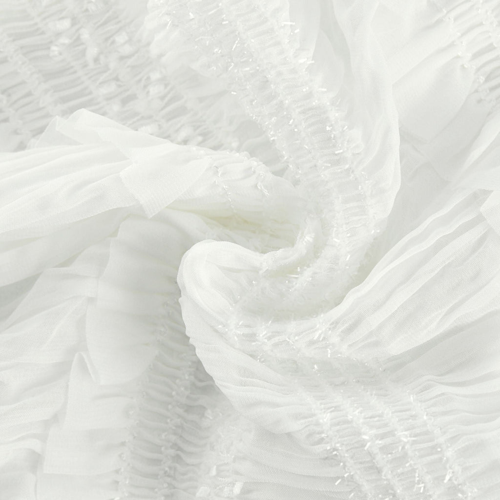 Gaëlle pile midi elbise