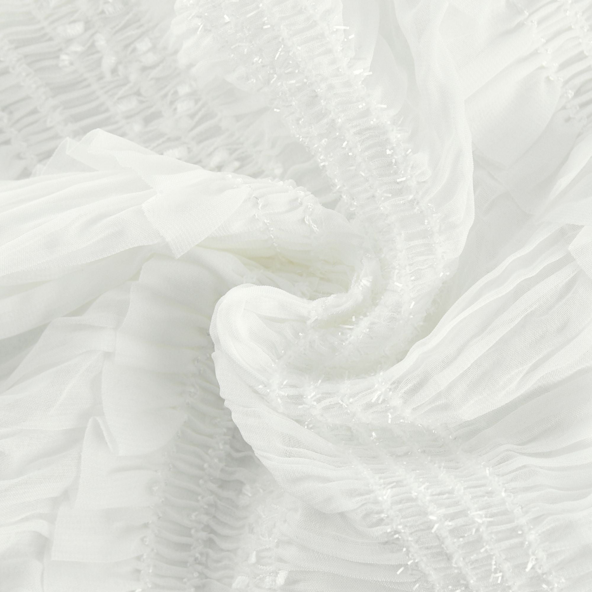 Gaëlle pile midi elbise