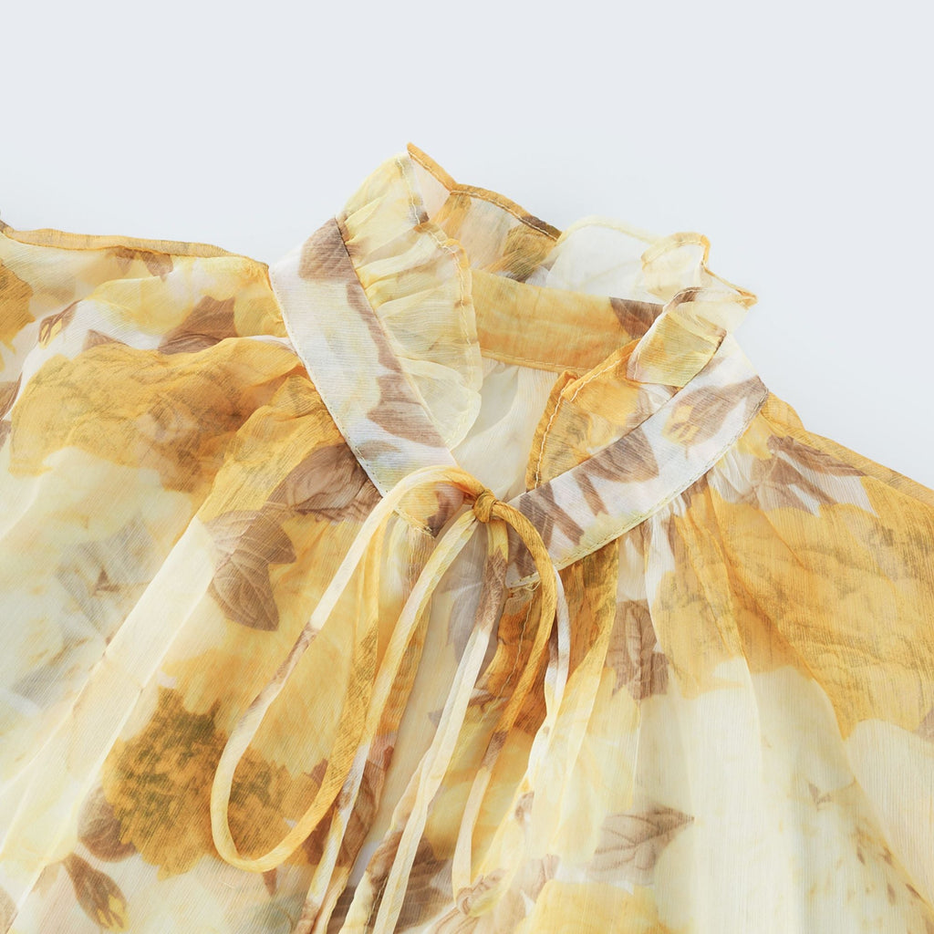 Fabienne midi elbise